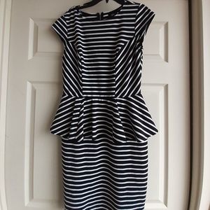 Mossimo peplum pencil dress M